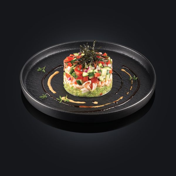 Тартар с креветками